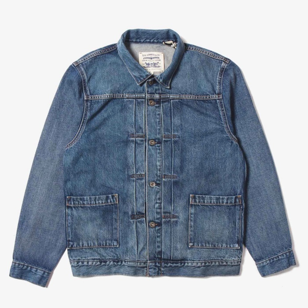 Levi's® Made & Crafted® TYPE II WORN TRUCKER JACKET